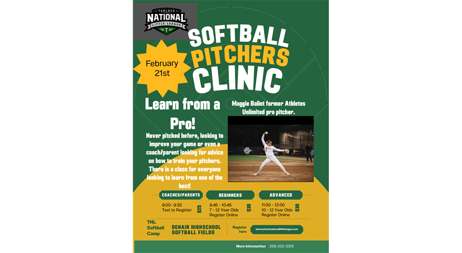 Softball Pitcher Clinic